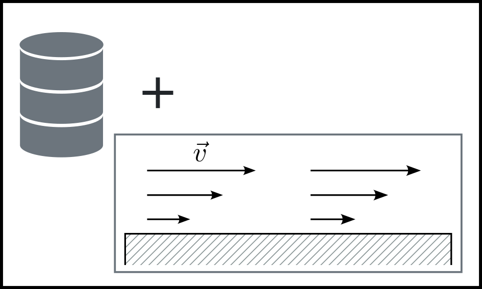 longitudinally flowed flat plate